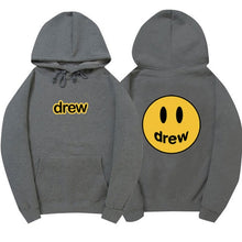 Load image into Gallery viewer, Fashion Hoodie Women Justin Bieber The Drew House Smile Face Print hoody ladies Streetwear Hoodies Sweatshirts Hip Hop Pullover