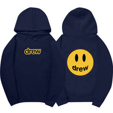 Load image into Gallery viewer, Fashion Hoodie Women Justin Bieber The Drew House Smile Face Print hoody ladies Streetwear Hoodies Sweatshirts Hip Hop Pullover
