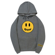 Load image into Gallery viewer, Fashion Hoodie Women Justin Bieber The Drew House Smile Face Print hoody ladies Streetwear Hoodies Sweatshirts Hip Hop Pullover
