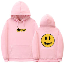 Load image into Gallery viewer, Fashion Hoodie Women Justin Bieber The Drew House Smile Face Print hoody ladies Streetwear Hoodies Sweatshirts Hip Hop Pullover
