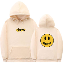 Load image into Gallery viewer, Fashion Hoodie Women Justin Bieber The Drew House Smile Face Print hoody ladies Streetwear Hoodies Sweatshirts Hip Hop Pullover
