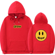 Load image into Gallery viewer, Fashion Hoodie Women Justin Bieber The Drew House Smile Face Print hoody ladies Streetwear Hoodies Sweatshirts Hip Hop Pullover
