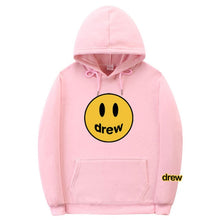 Load image into Gallery viewer, Fashion Hoodie Women Justin Bieber The Drew House Smile Face Print hoody ladies Streetwear Hoodies Sweatshirts Hip Hop Pullover
