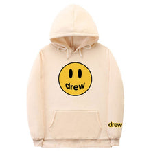 Load image into Gallery viewer, Fashion Hoodie Women Justin Bieber The Drew House Smile Face Print hoody ladies Streetwear Hoodies Sweatshirts Hip Hop Pullover
