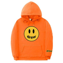 Load image into Gallery viewer, Fashion Hoodie Women Justin Bieber The Drew House Smile Face Print hoody ladies Streetwear Hoodies Sweatshirts Hip Hop Pullover
