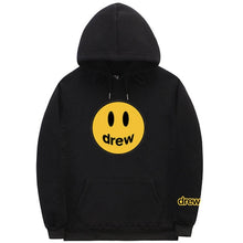 Load image into Gallery viewer, Fashion Hoodie Women Justin Bieber The Drew House Smile Face Print hoody ladies Streetwear Hoodies Sweatshirts Hip Hop Pullover
