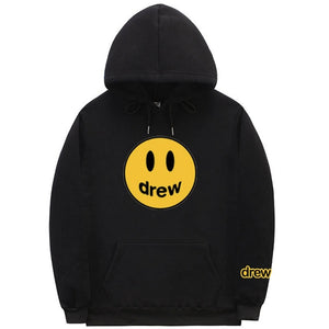 Fashion Hoodie Women Justin Bieber The Drew House Smile Face Print hoody ladies Streetwear Hoodies Sweatshirts Hip Hop Pullover